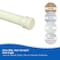 Kenney Mfg Twist & Fit No Tools Spring Tension Shower Curtain Rod, 42-72in, Sage KN609L/52V1 - alternate 6